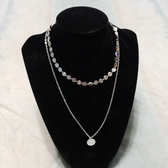 Gorgeous Coin Layered Boho Necklace Choker NEW - Picture 3 of 6